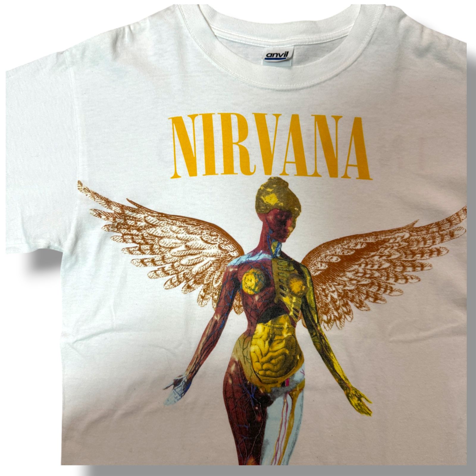 00s Y2K NIRVANA In Utero Tシャツ Mサイズ ニルヴァーナ インユーテロ