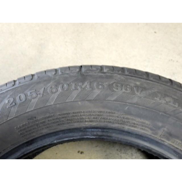 J128】送料無料 ◇2024年製造 約8部山◇RADAR RIVERA PR02◇205/60R16