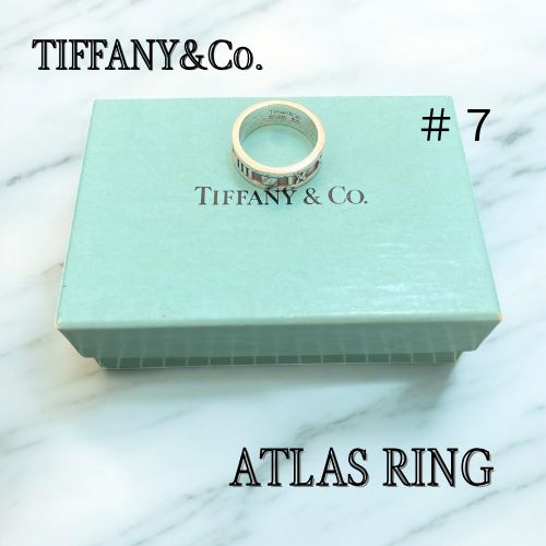プレゼント 指輪 Tiffany＆Co ティファニーリング アトラス #7