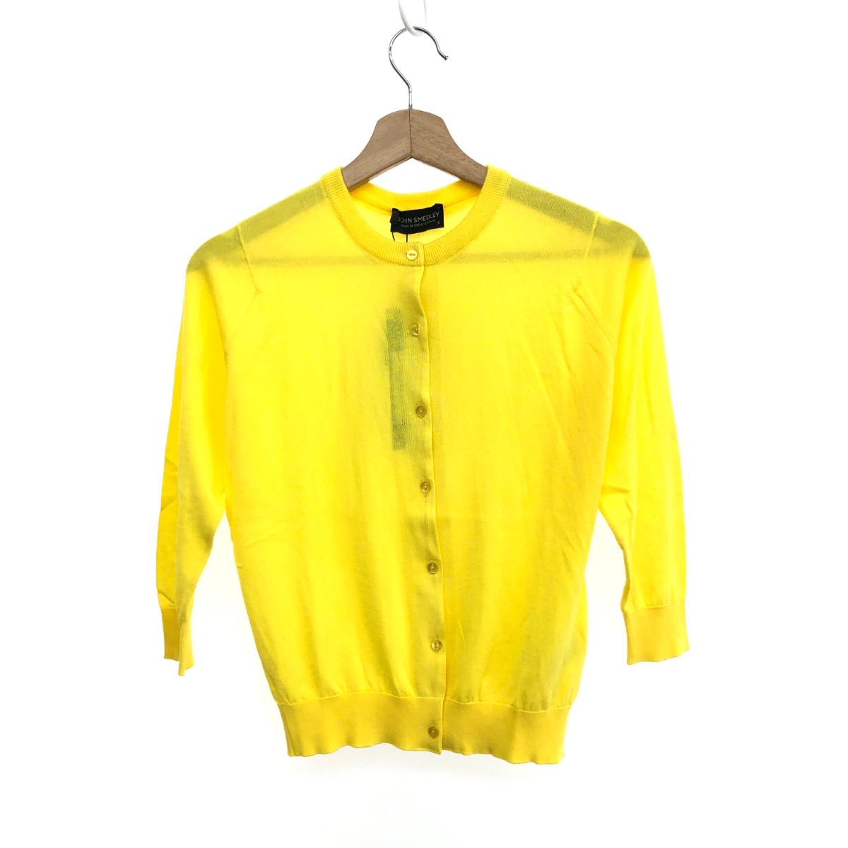 未使用品 JOHN SMEDLEY ジョンスメドレー カーディガン サイズ:S