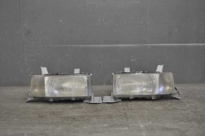 bB S 後期 NCP30 純正 破損無 ヘッドライト 左右セット ハロゲン 右 左 52-032 81110-52090 81150-52090 s021119D