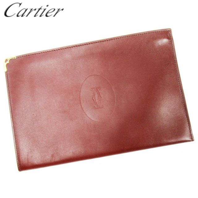 ★希少★【Cartier】カルティエ マストライン ウエストポーチ ボルドー Cartier Cartierカルティエ マストライン ウエストポーチ 多目的