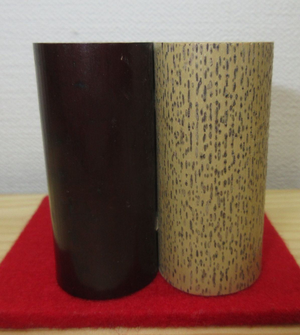 茶道具 竹三ツ輪蓋置