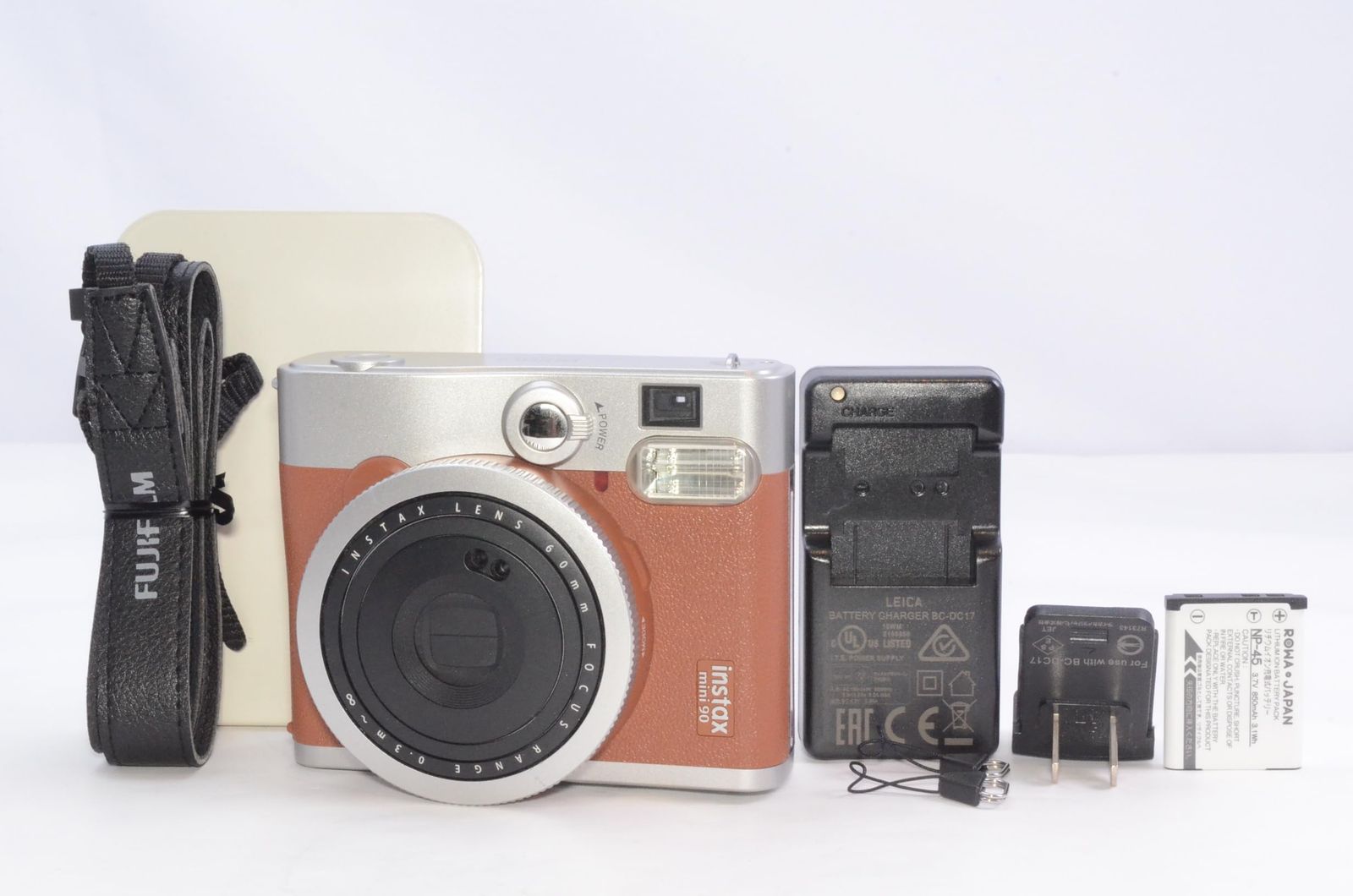 富士フイルム FUJIFILM チェキ instax mini 90 ネオクラシック ブラウン INSTAX MINI 90