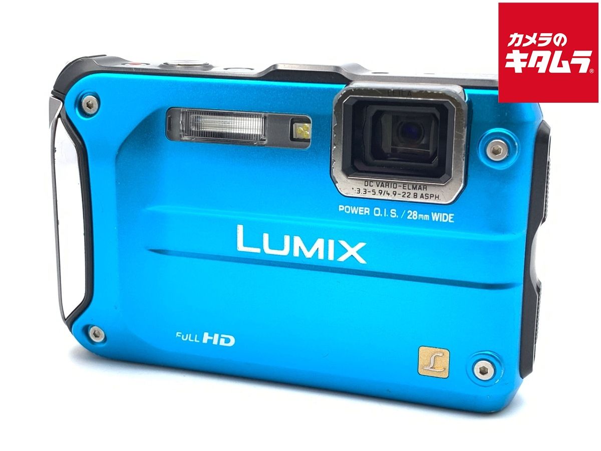 並品 パナソニック LUMIX DMC-FT3 スプラッシュブルー