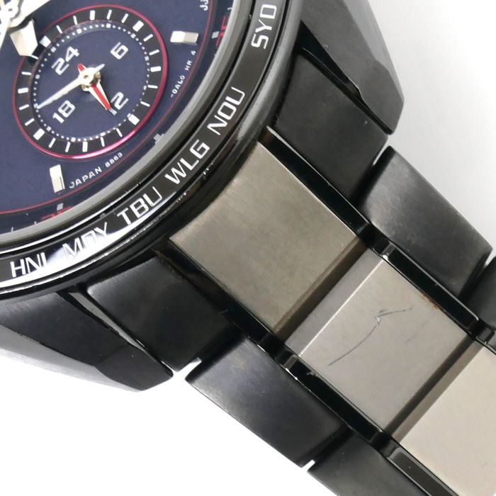 SEIKO セイコー ブライツ クロノグラフ チタン 腕時計 ソーラー SAGA267/8B63-0AS0 電波 メンズ 中古