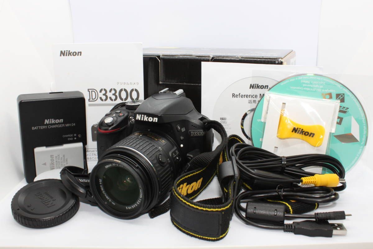 Nikon D3300 18-55 VR II Kit 一眼レフ　ニコン