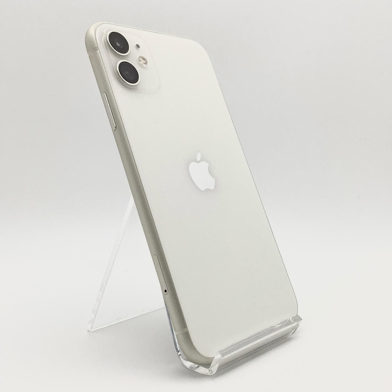 全額返金保証 最速発送 Apple iPhone 11 64GB ホワイト docomo 白ロム 動作 済 76%