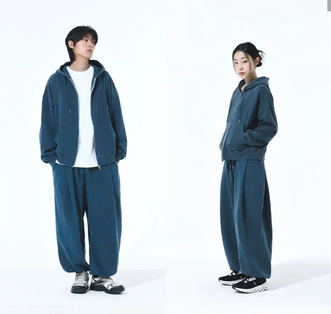 SEST PIGMENT セット ブルー Tシャツ S