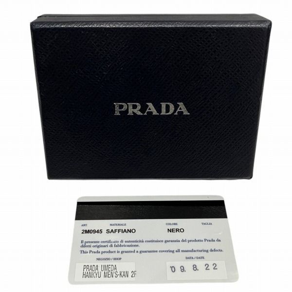 プラダ PRADA 2M0945 サフィアーノ レザー ブランド小物 カードケース 