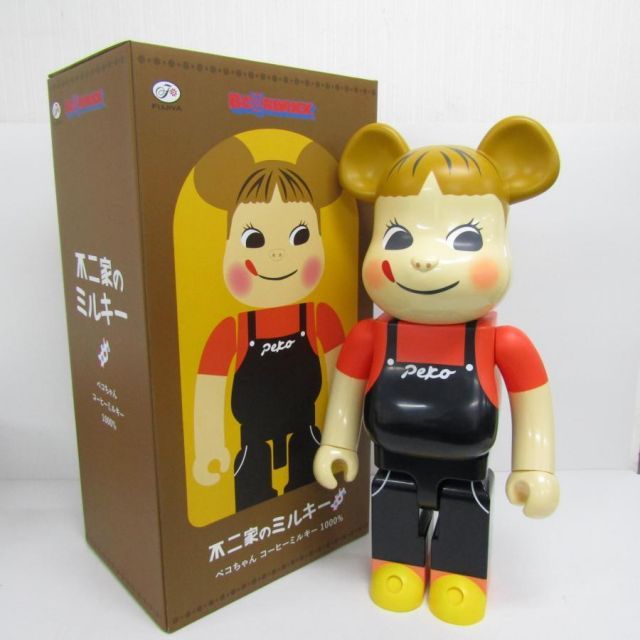 メディコムトイ BE@RBRICK ベアブリック ペコちゃん コーヒー
