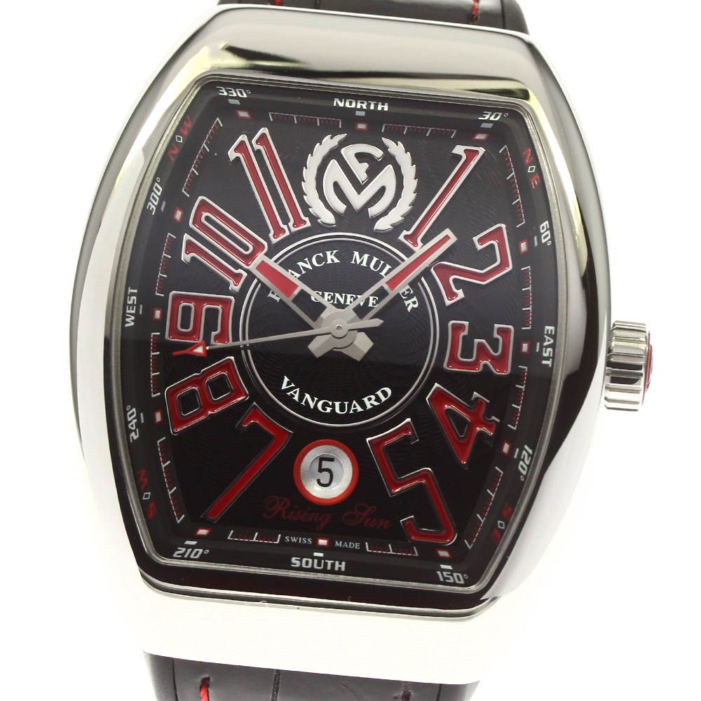 フランクミュラー FRANCK MULLER V41SCDTRSUN ヴァンガード ライジングサン メルセデスベンツ リミテッドエディション 自動巻き  メンズ美品箱・保証書付き_708657 - メルカリ