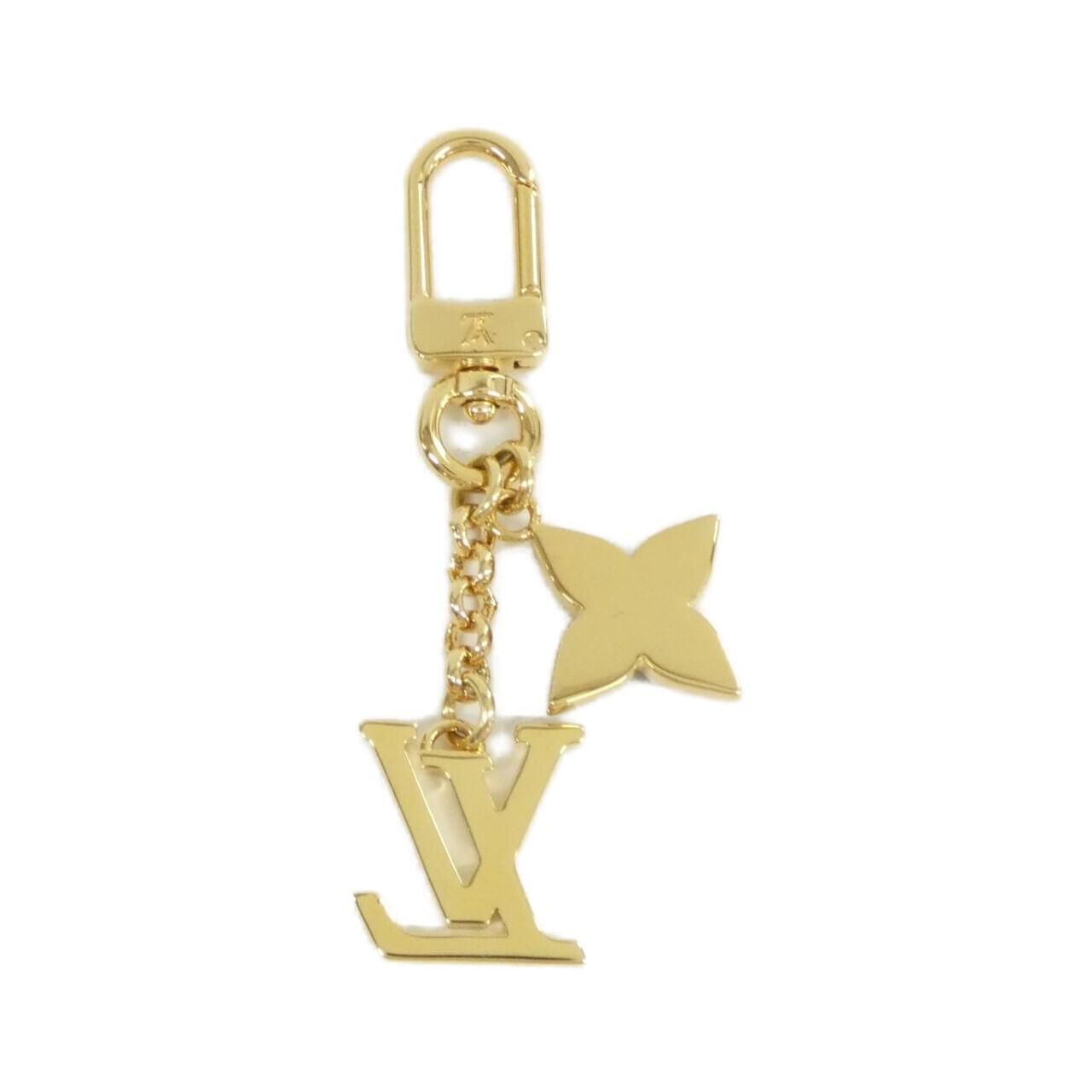 ヴィトン キーホルダー モノグラム フラワー キーリング バッグ