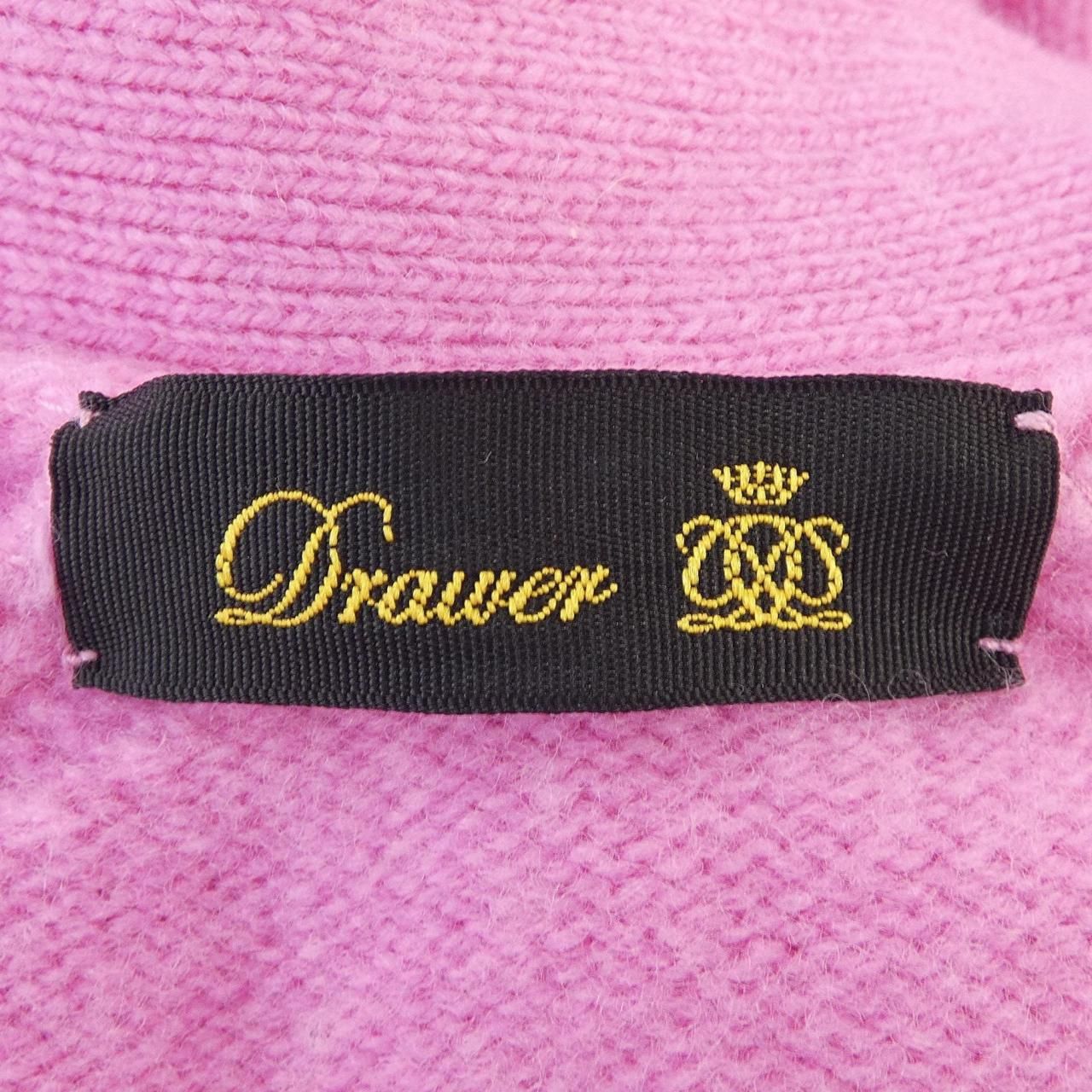 ドゥロワー Drawer カーディガン レース 18Gフリルクルーネック ピンク ドゥロワー DRAWER カーディガン - メルカリ