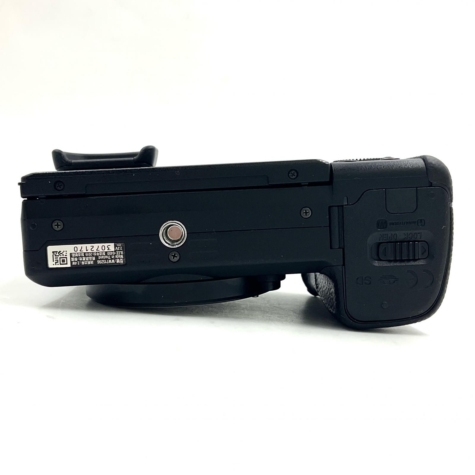 全額返金保証】【最速発送】Sony デジタル一眼 α6400 ILCE-6400 全額返金保証】【最速発送】Sony デジタル一眼 α6400 ILCE-6400