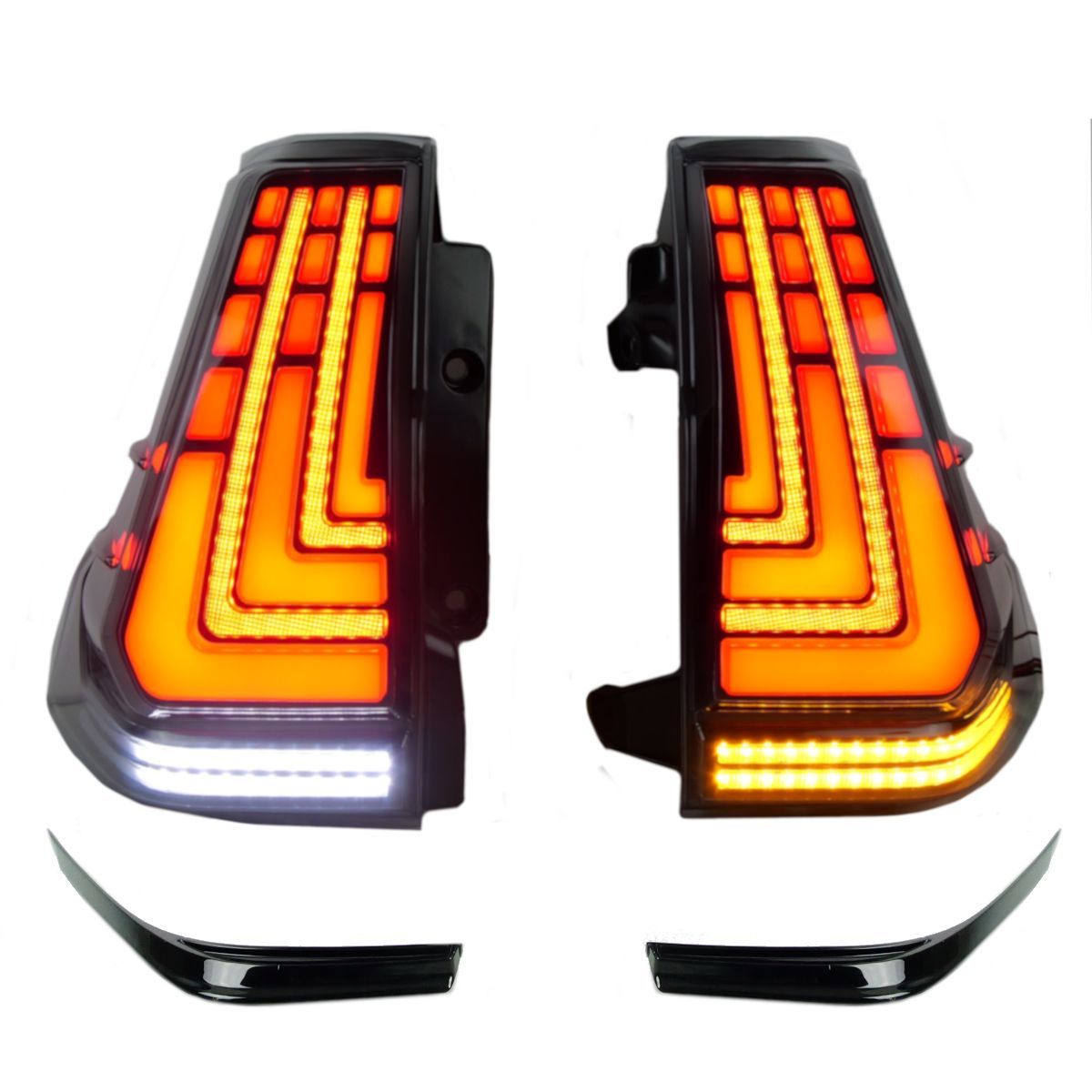 150系 ランドクルーザープラド LEDテールランプ 流れるウィンカー 前期