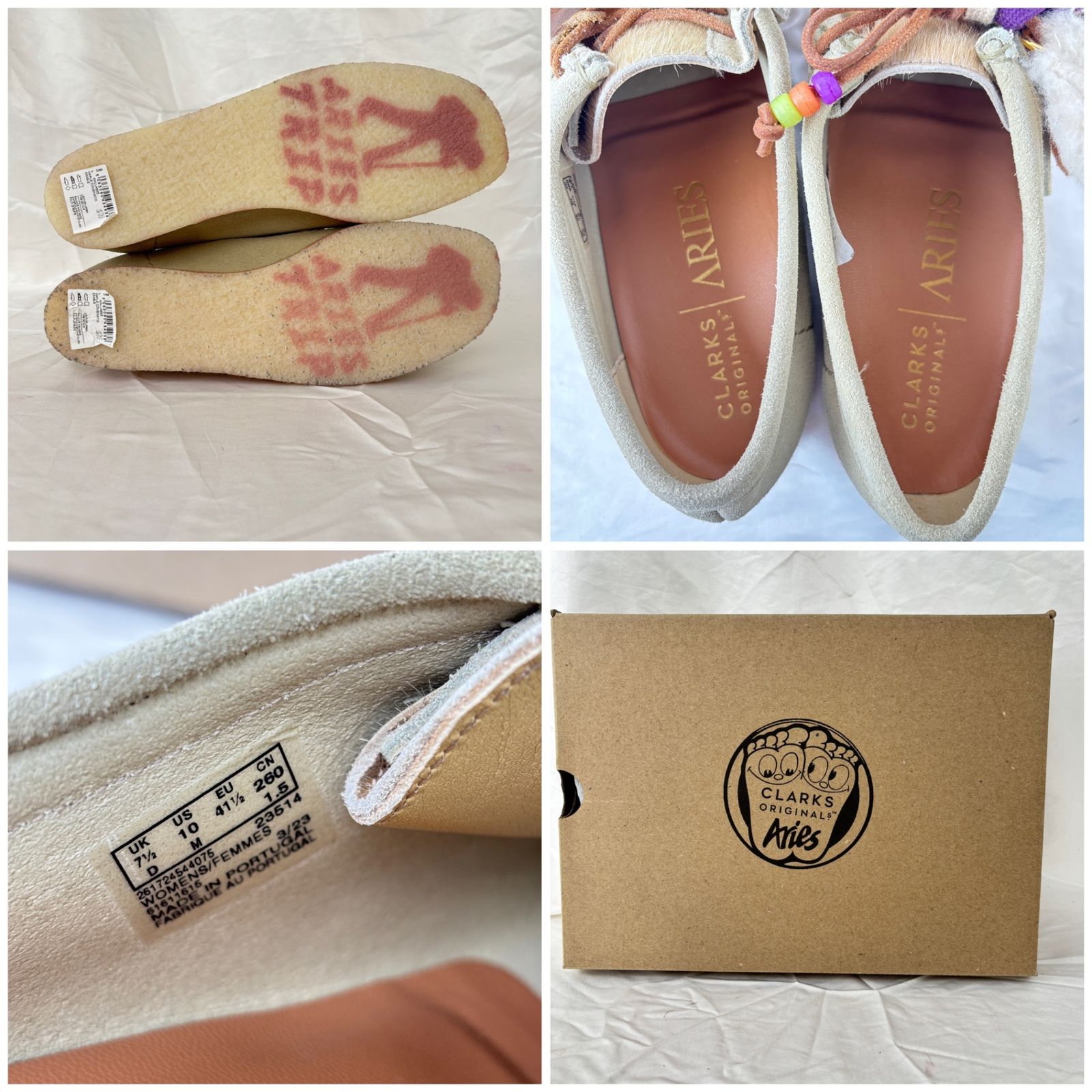 個性派ストリートの極み✨】 CLARKS ORIGINALS × Aries Wallabee Maple 
