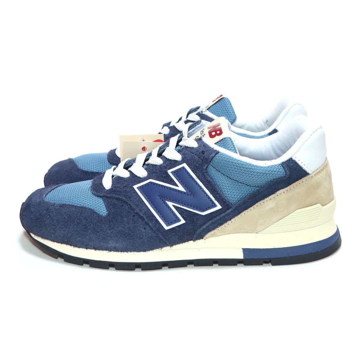 レディースサイズ NEW BALANCE U996TB NAVY/BLUE SUEDE MADE IN USA 