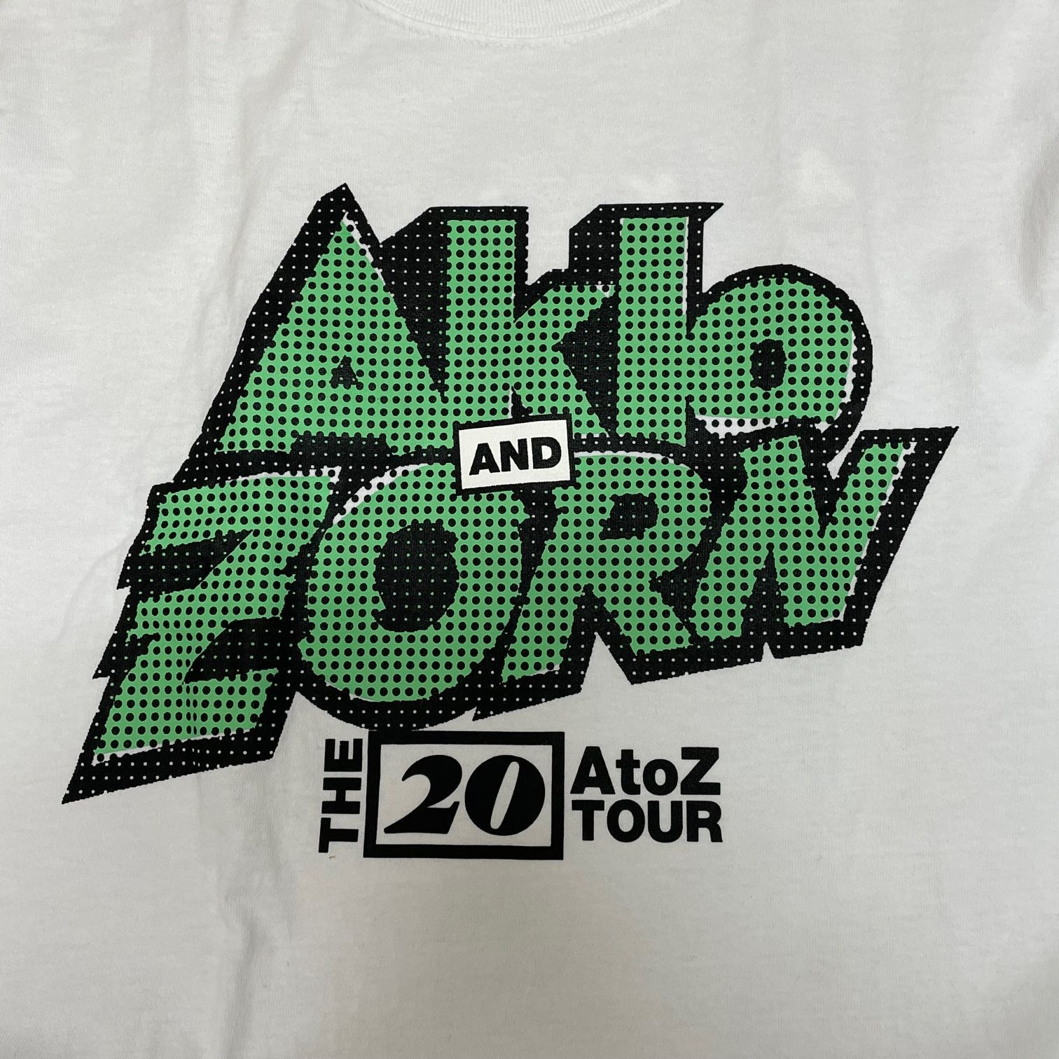 美品 AKLO × ZORN 20SS ツーマンライブ ツアー コラボ Tシャツ アクロ