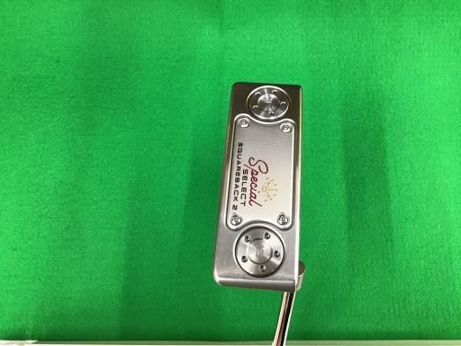 タイトリスト SCOTTY CAMERON Special select SQUAREBACK 2 34インチ パター PT スチール フレックスその他 メンズ 男性用 右利き 右用 Bランク ゴルフクラブ