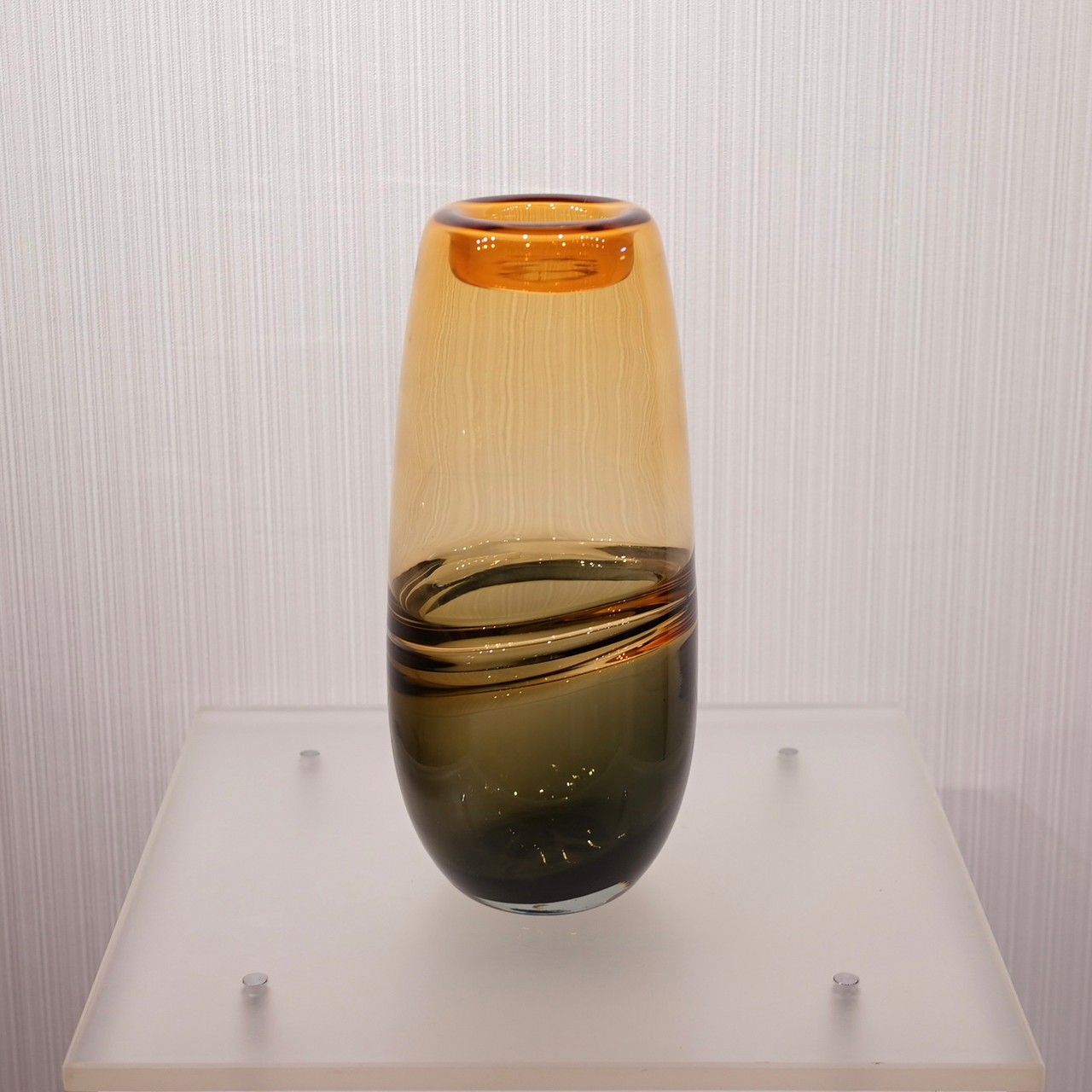 インテリア小物 輸入品 フラワーベース ガラス 造花付き 花瓶 小物 雑貨 インテリア 北欧 モダン オブジェ