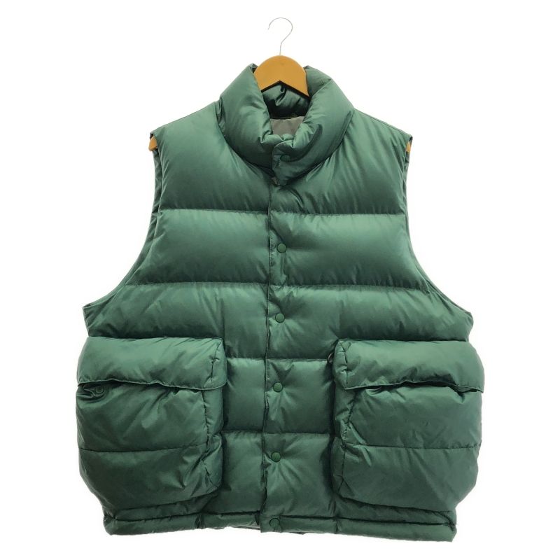 DAIWA PIER39 TECH BACK PACKER DOWN VEST サイズL グリーン BW-24022W ダイワピワーサーティナイン 17