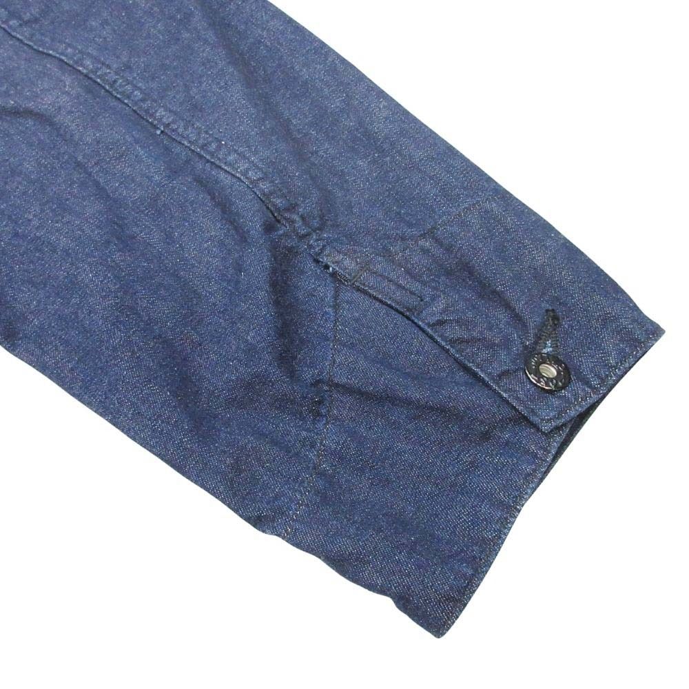 ヒロ　ポストオーバーオールズ　デニムパーカージャケット　旧タグ　裏地 post-oalls-railroaders-jacket-