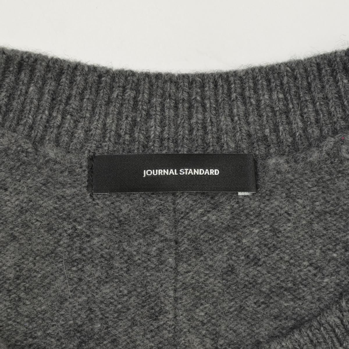 JOURNAL STANDARD / ジャーナルスタンダード 24AW 24080400920130 MUSIC クルーネックプルオーバー 長袖ニットセーター JOURNAL STANDARD - 【JOURNALSTANDARD】24AW 24080400920130