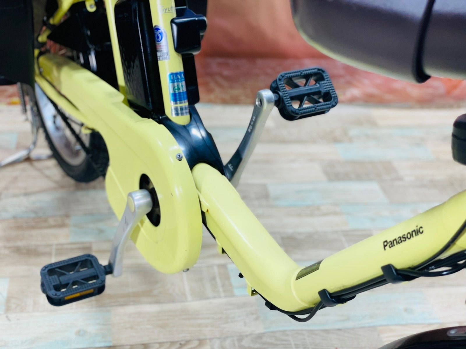 Y2378超破格！パナソニックギュット⭐️子供乗せ電動アシスト自転車 Panasonic gyutto アシスト自転車 Y2378超破格！パナソニックギュット