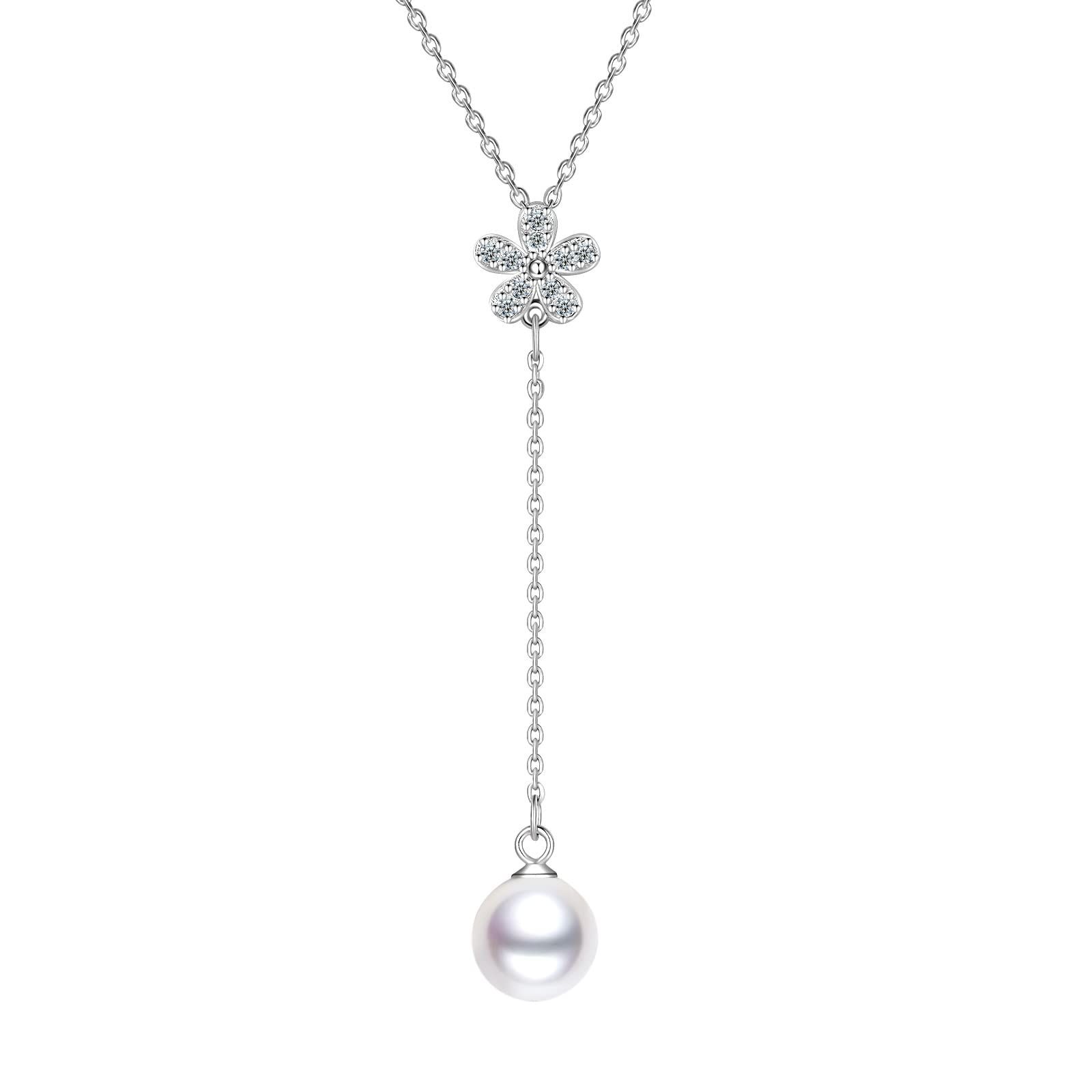 Pearl [STWO] 商品 ネックレス レディース 最高級ジルコニア