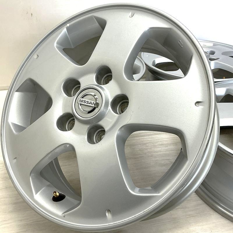 中古 15インチ アルミ 日産 ニッサン セレナ 純正 4本セット セレナ