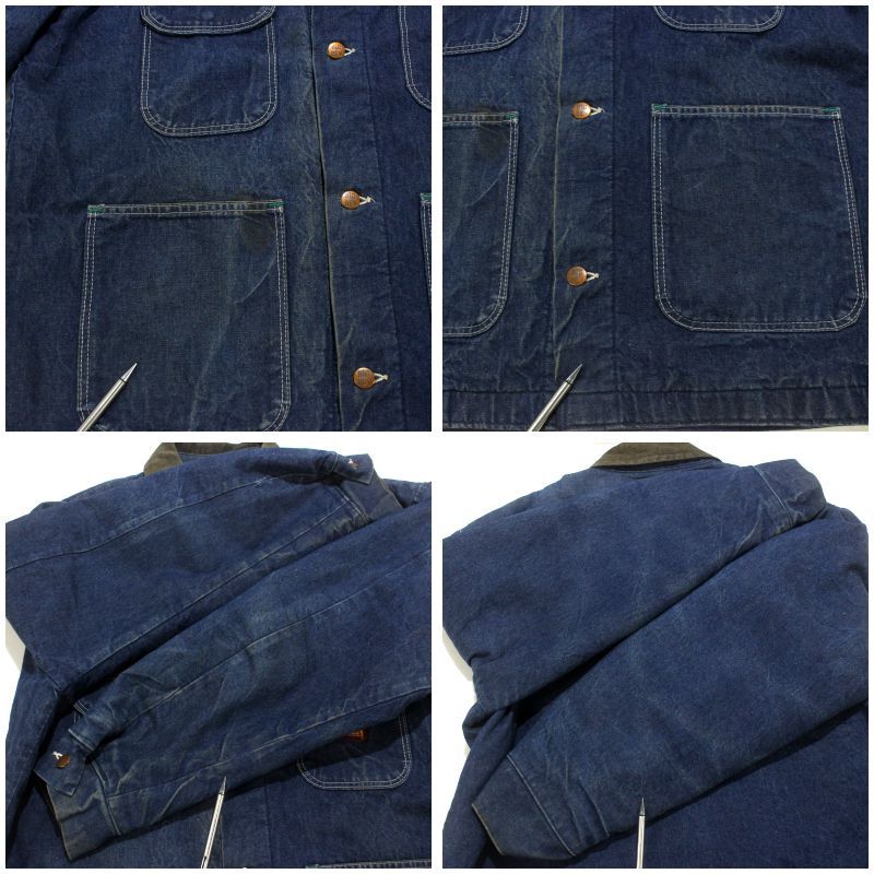 70s USA製 vintage BIGBEN 裏地ブランケット デニム カバーオール