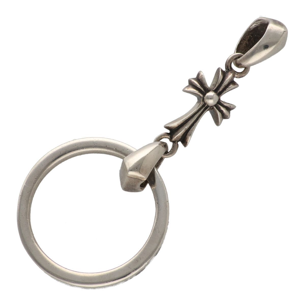 CHROME HEARTS クロムハーツ アイウェアループ SV925 シルバー ベイビーファットクロス NTFL ネックレス ペンダント トップ チャーム 25030223 RS