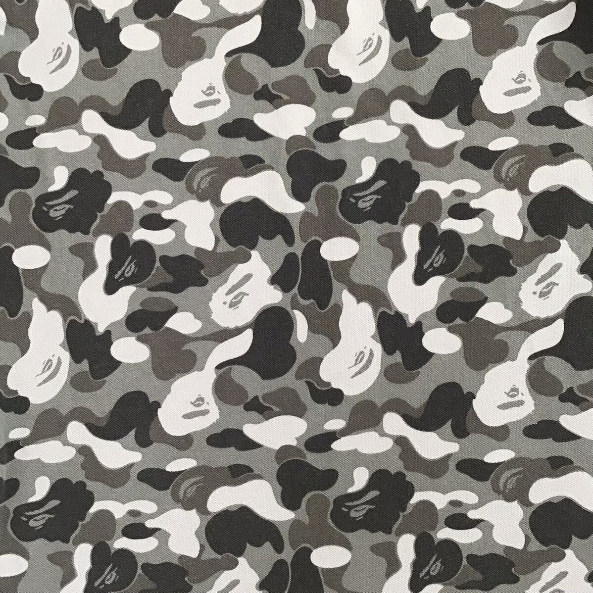 A BATHING APE グレー迷彩 ポロシャツ BAPE camo ポロシャツ Mサイズ グレー a bathing ape エイプ ベイプ ア