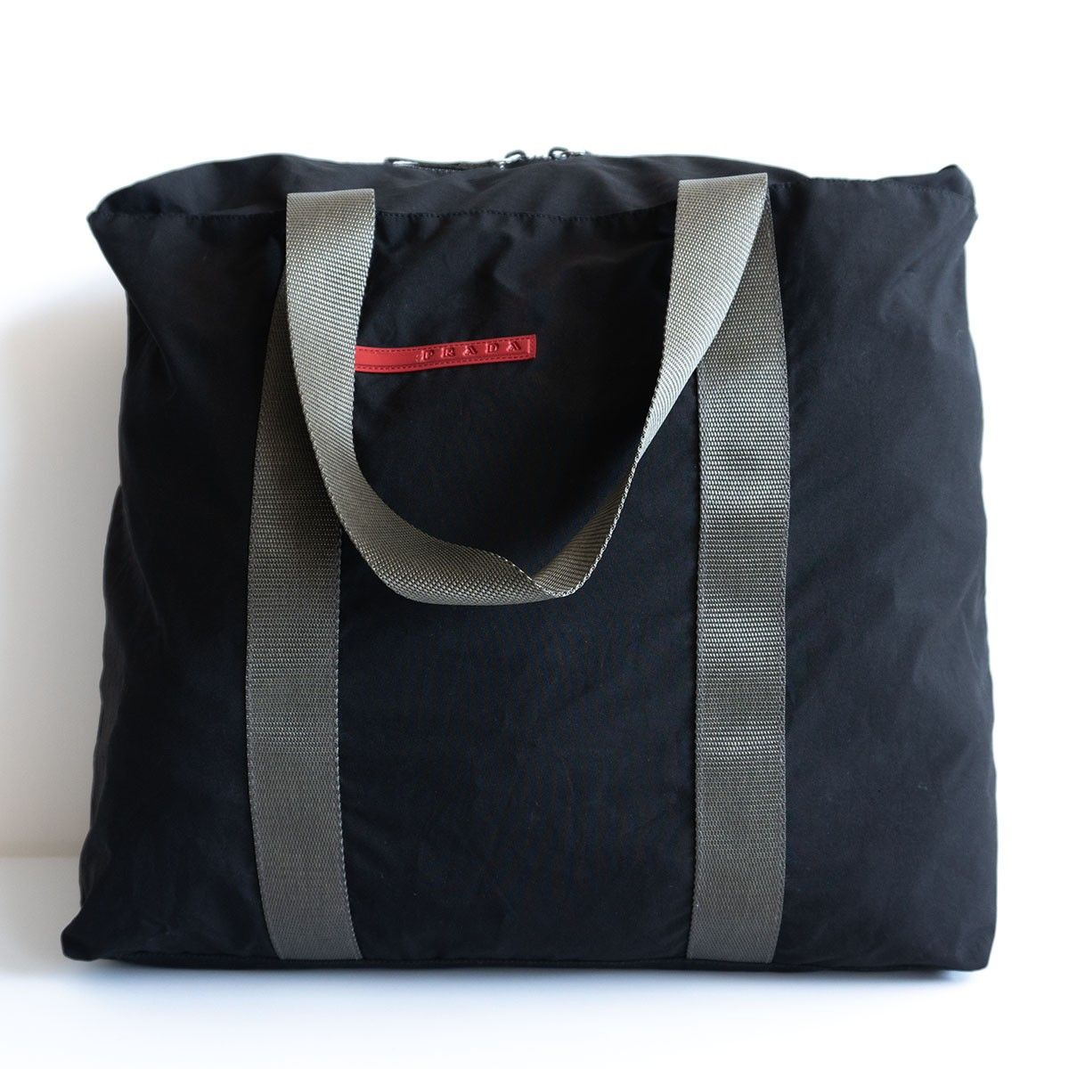 PRADA　SPORT　ブラダスポーツ　トートバッグ　ナイロン　ブラック プラダスポーツ/トートバッグ/黒/ナイロンの買取実績【ブラン