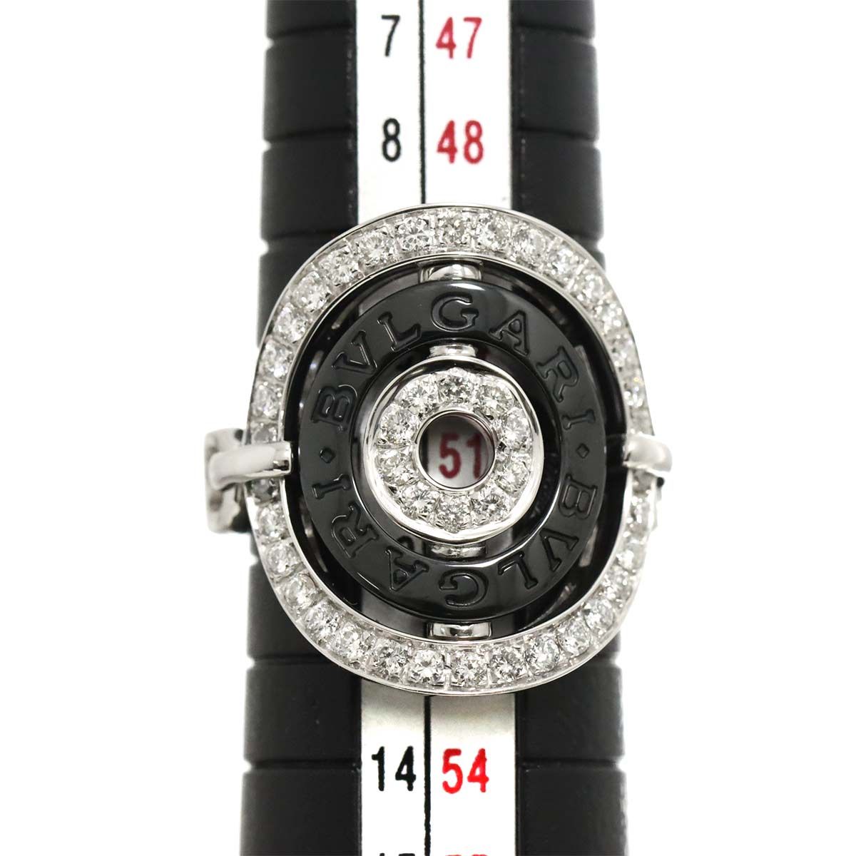 ブルガリ BVLGARI アストラーレ チェルキ 11号 リング ダイヤ K18 WG  