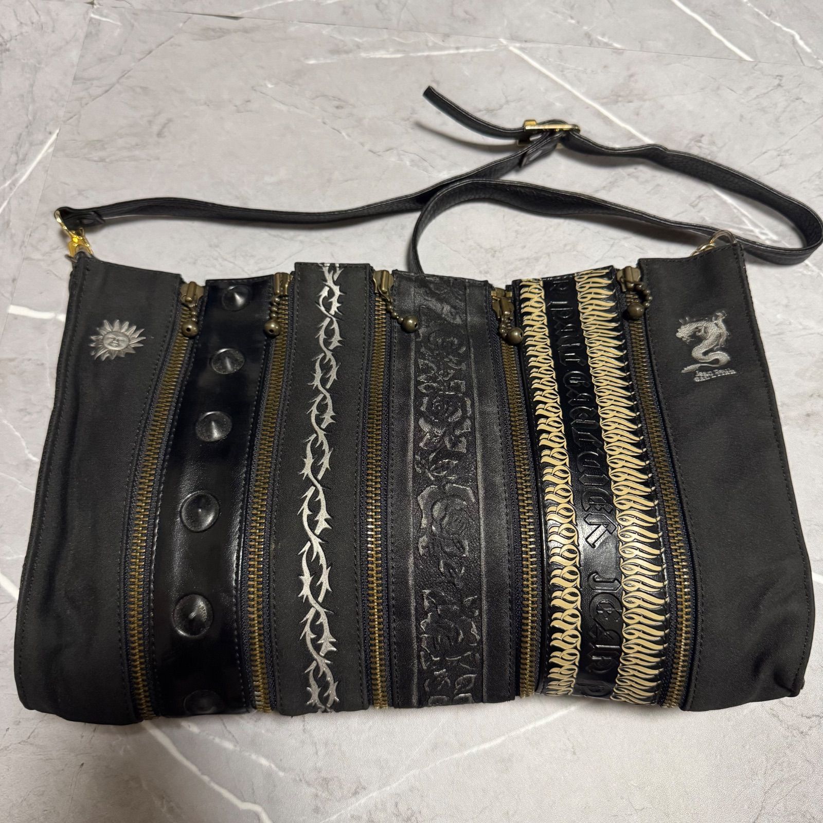 名作】Jean Paul GAULTIER ジャンポールゴルチエ マルチジップ