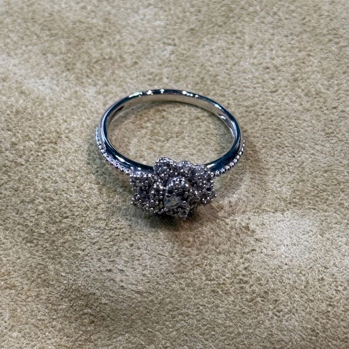 gstv K18WG ダイヤモンド リング D 約0.30ct K18WG ダイヤモンド リング 0.30CT（GSTV K18WG ダイヤモンド
