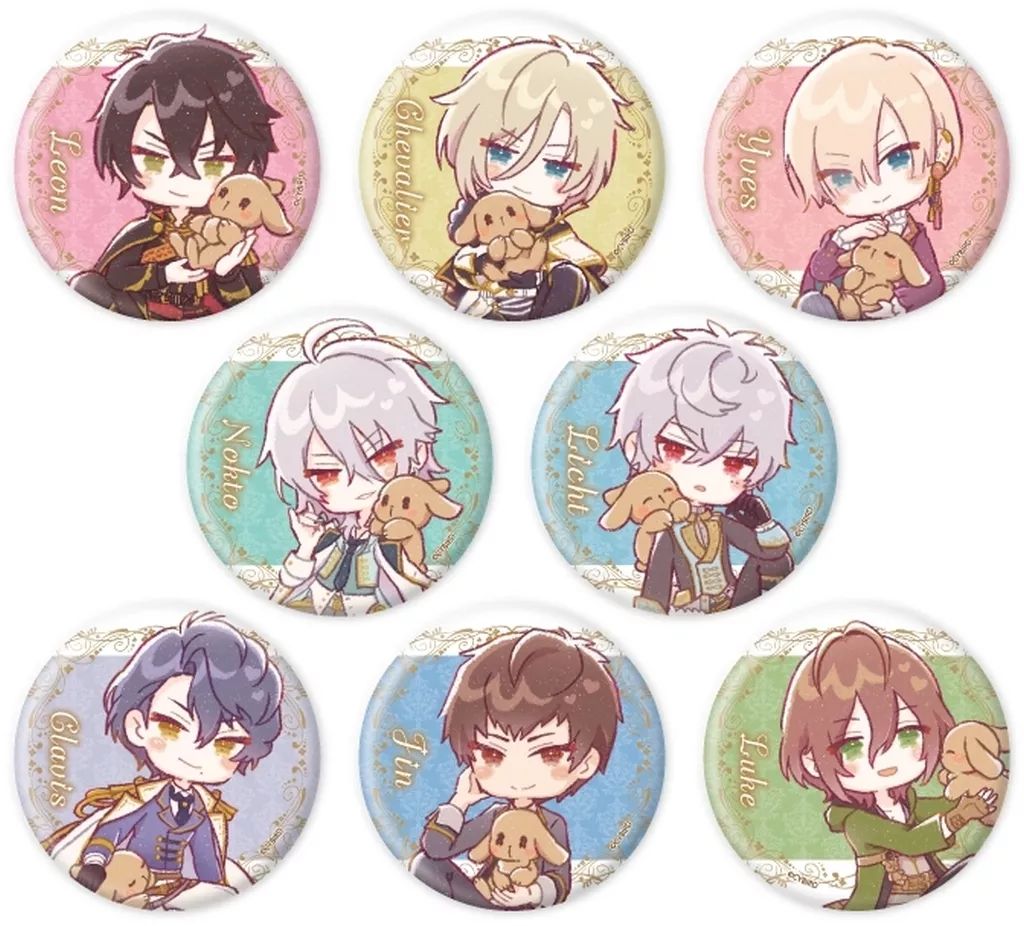 イケメン王子　クラヴィス　カフェ缶バッジ　7点 イケメン王子 76mm缶バッジ クラヴィス＝ルルーシュ IFCダイヤモンド会員限定-nadema -ナデマ-
