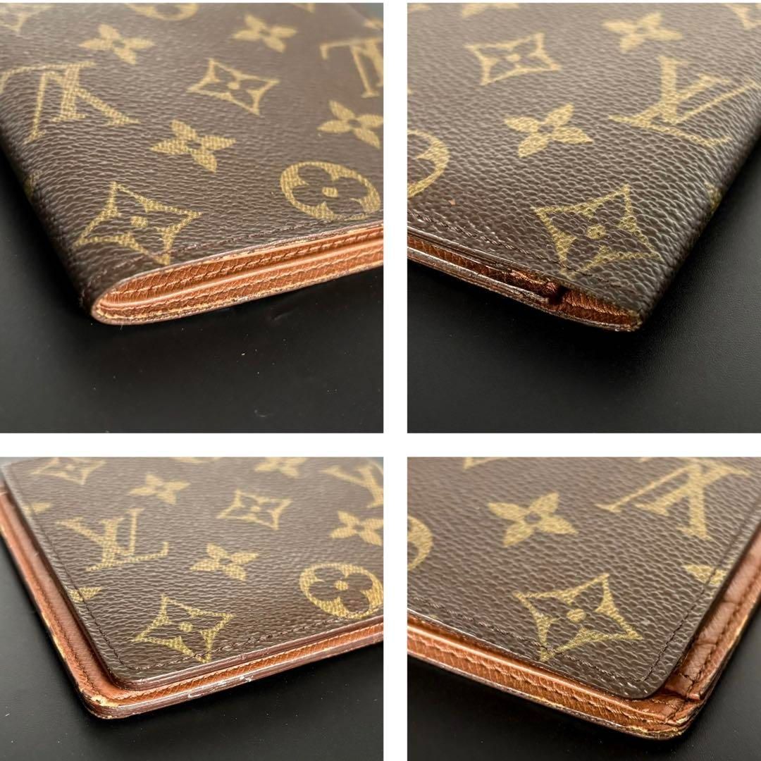美品 ルイヴィトン 折り財布 ポルトビエカルトクレディ モノグラム M60879 LOUIS VUITTON ルイヴィトン ポルトビエ・カルトクレディ 二