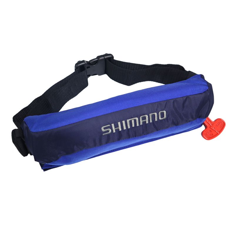 シマノ ライフジャケット 自動膨張式 桜マーク付 ラフトエアジャケット