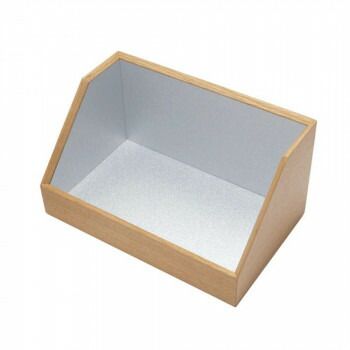 東海製蝋 ローソク 安心空間 お仏壇用防火台 Wood オーク 600-02