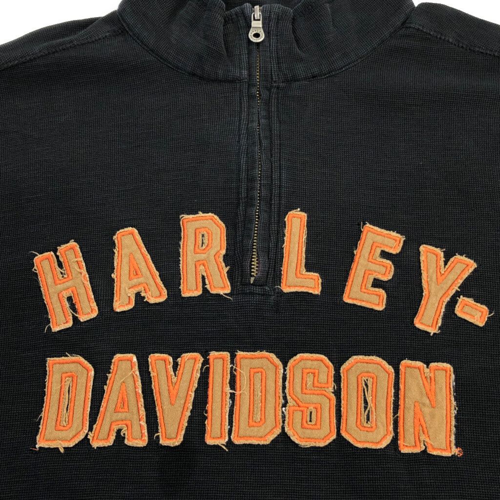 HARLEY DAVIDSON ハーレーダビッドソン ハーフジップ スウェット