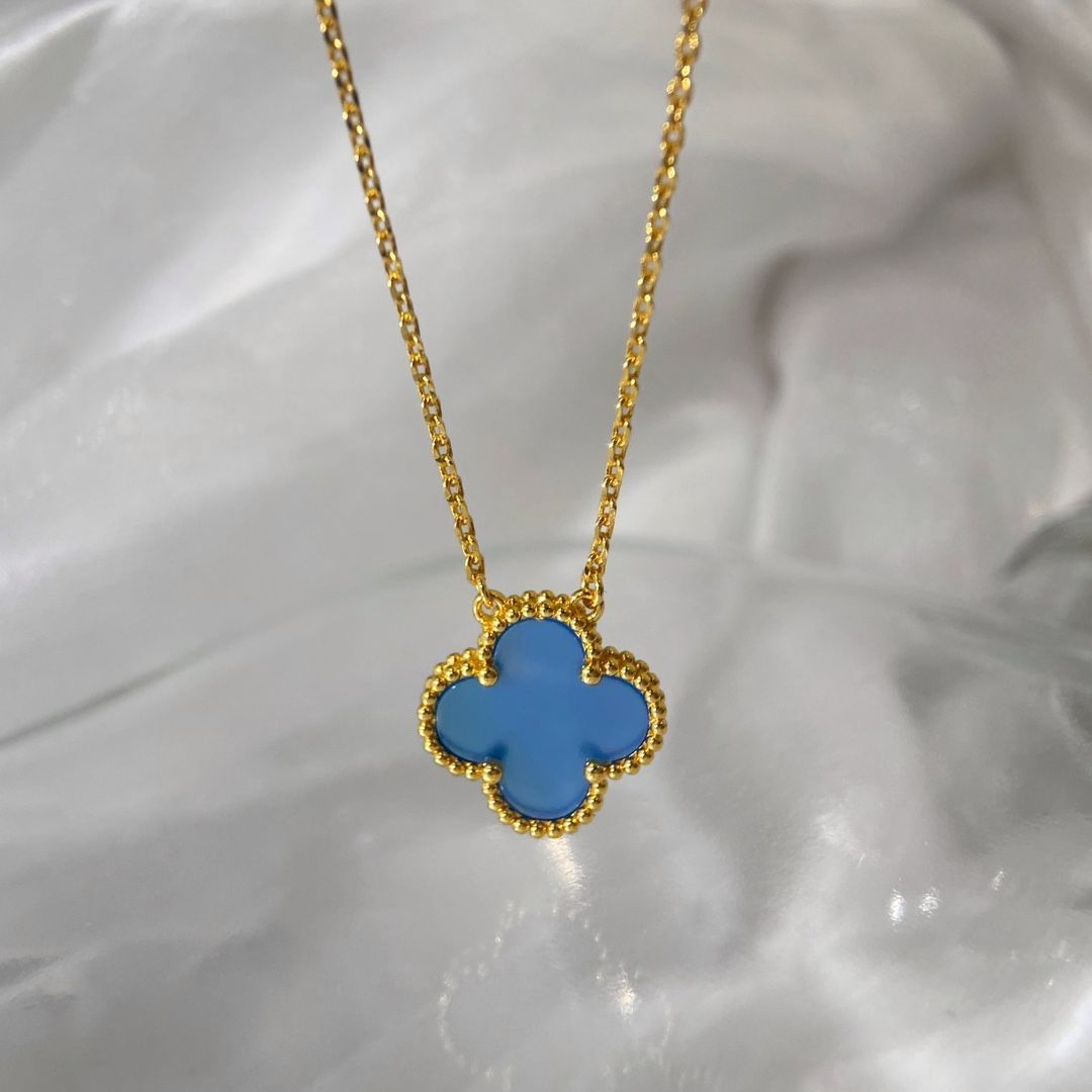 マジックアルハンブラロングネックレス マジック アルハンブラ ロングネックレス、1モチーフ 18K