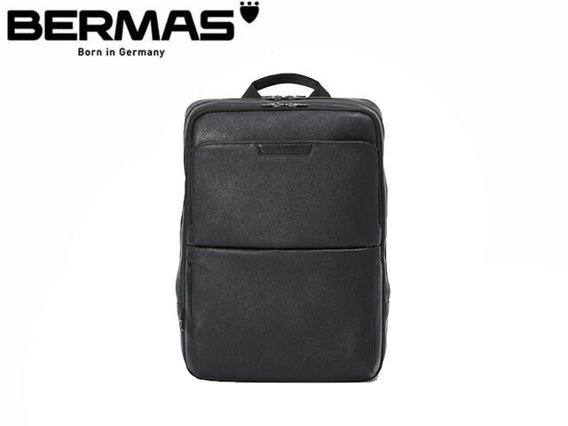 BERMAS バーマス Dulite Flex 2層リュック 42cm EX6cm サフィアーノブラック 60647 kinu35