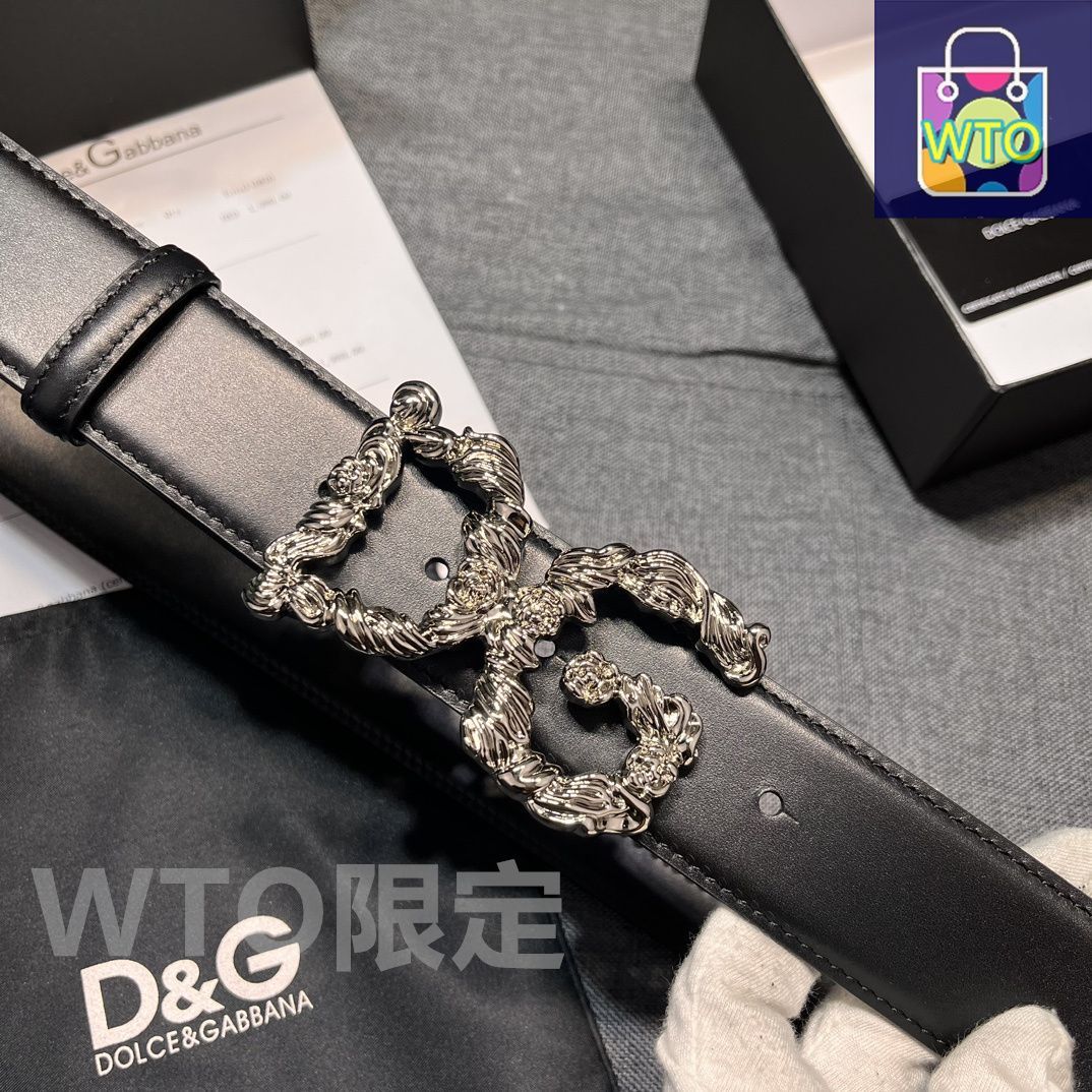 美品⭐️dolche&gabbana レザー スカート ゴールド金具 ベルト付き 今日特価】Dolce&Gabbana DG レザーベルト - メルカリ