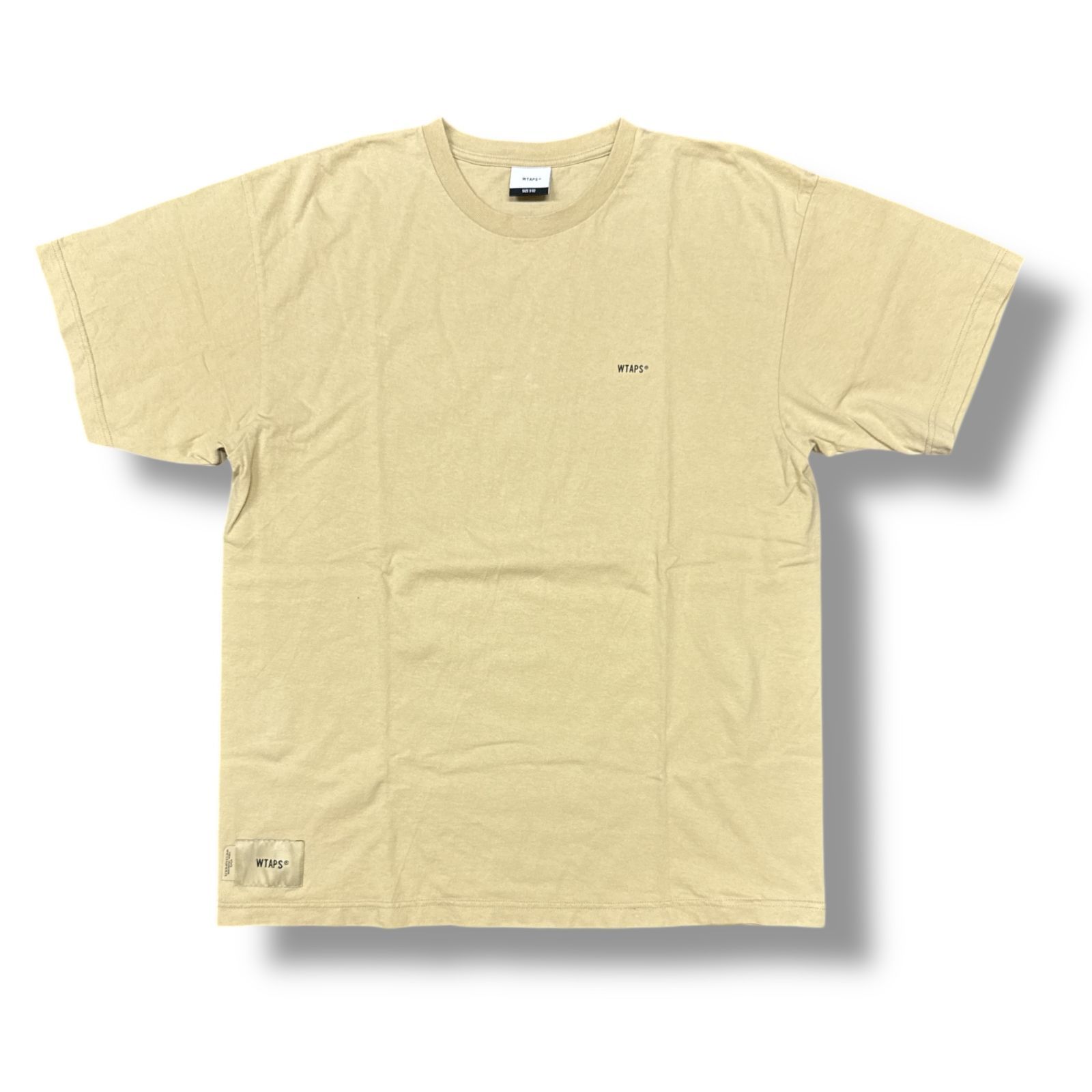 WTAPS 24SS FORTLESS / SS / COTTON ロゴプリント Tシャツ ダブル