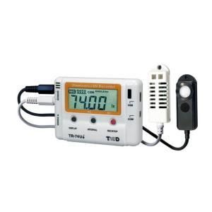 【新品・2営業日で発送】ティアンドデイ 照度紫外線温湿度データロガー TR-74UI-S 1個