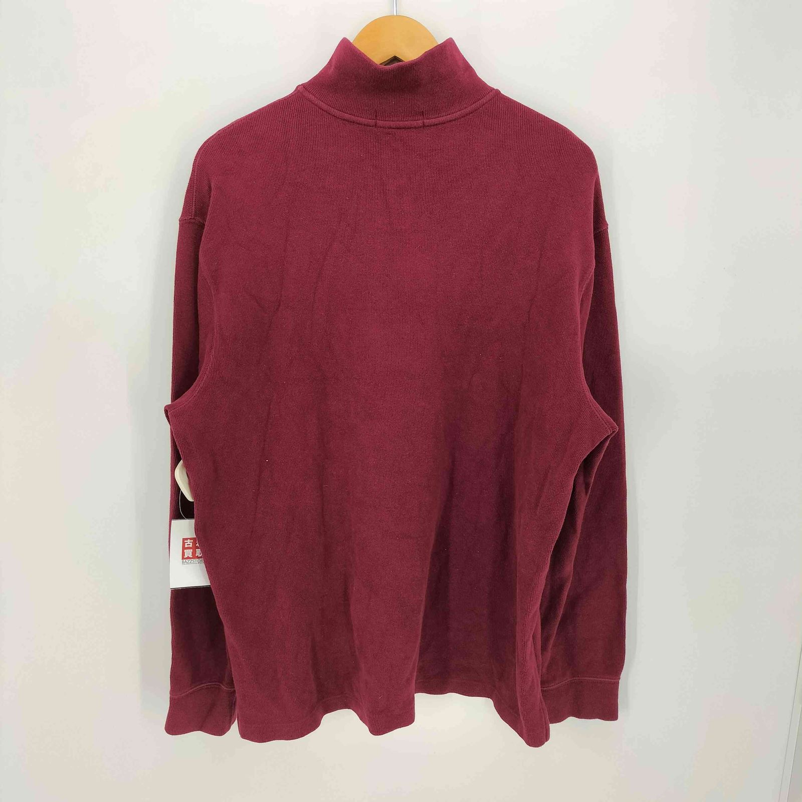 美品　POLO ラルフローレン コットンニット スウェット ハーフジップ　ポニー ポロ ラルフローレン ハーフジップ コットンニットセーター