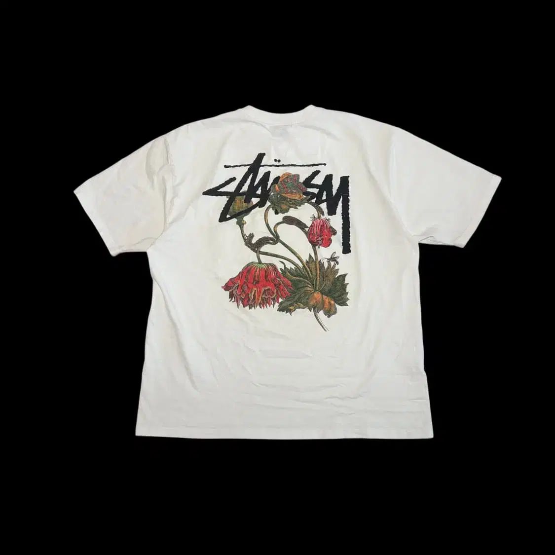 XL STUSSY ステューシー ウィザーズ フラワー Tシャツ